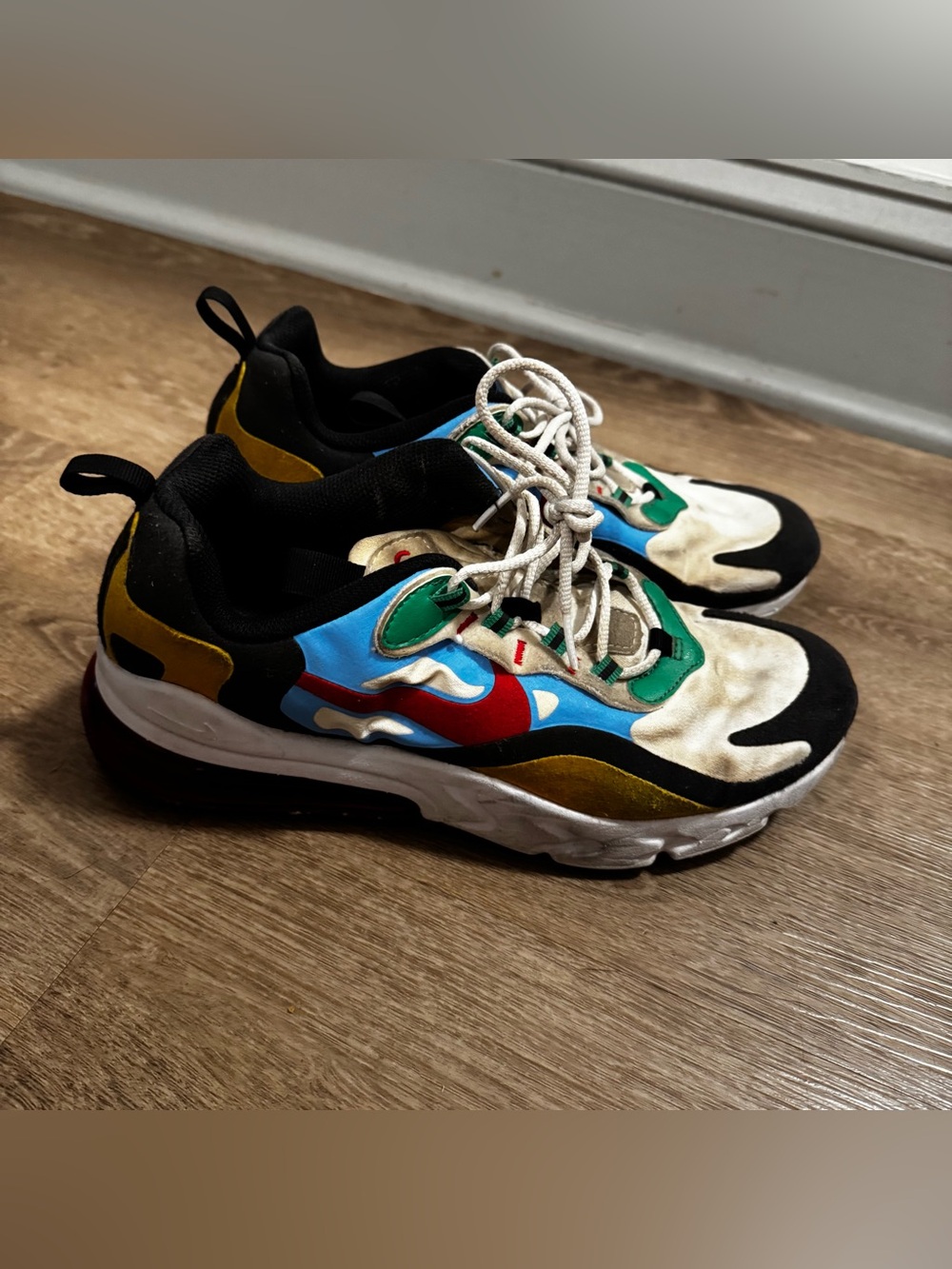 Nike Air Max 270 React Kids Multicolor Sneakers